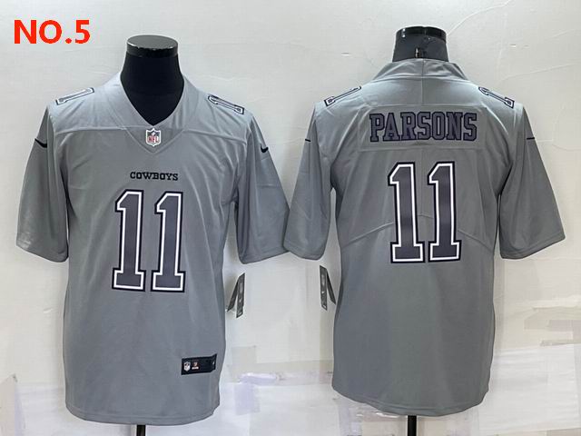 Men's Dallas Cowboys #11 Micah Parsons Jerseys NO.5;